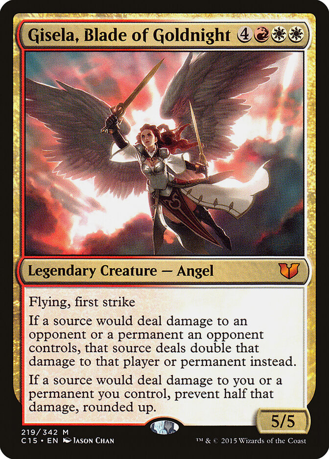 Gisela, Blade of Goldnight card front