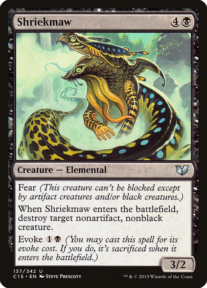 Shriekmaw card front