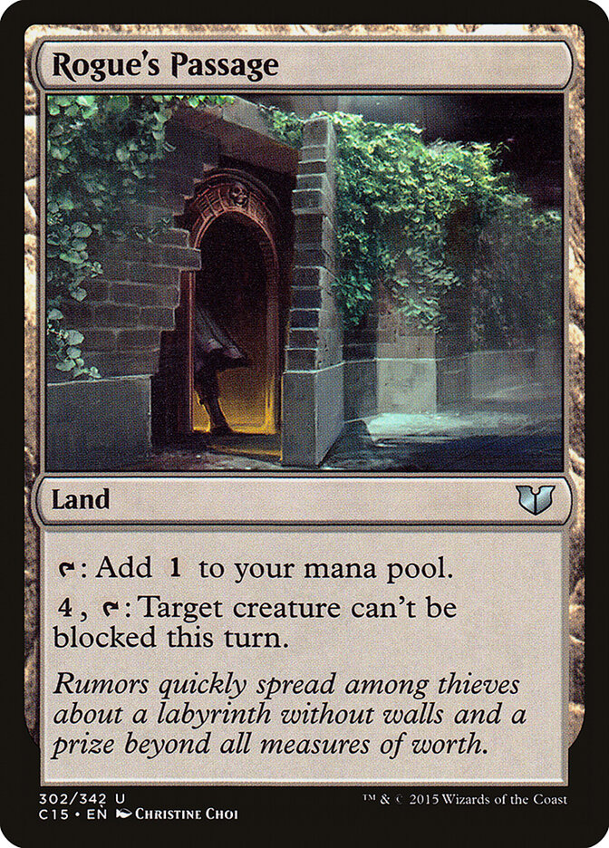 Rogue's Passage card front