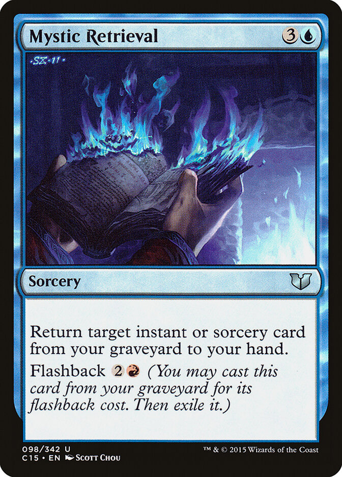 Mystic Retrieval card front