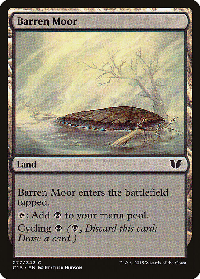 Barren Moor card front