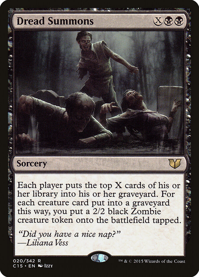Dread Summons card front