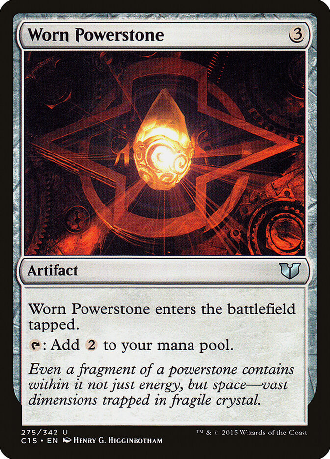 Worn Powerstone card front