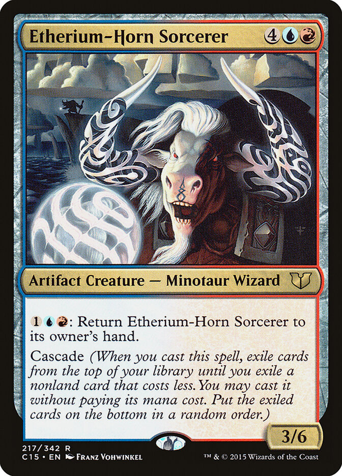 Etherium-Horn Sorcerer card front