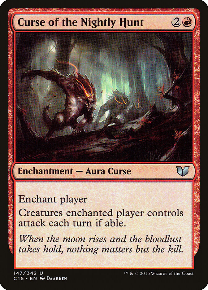 Curse of the Nightly Hunt card front