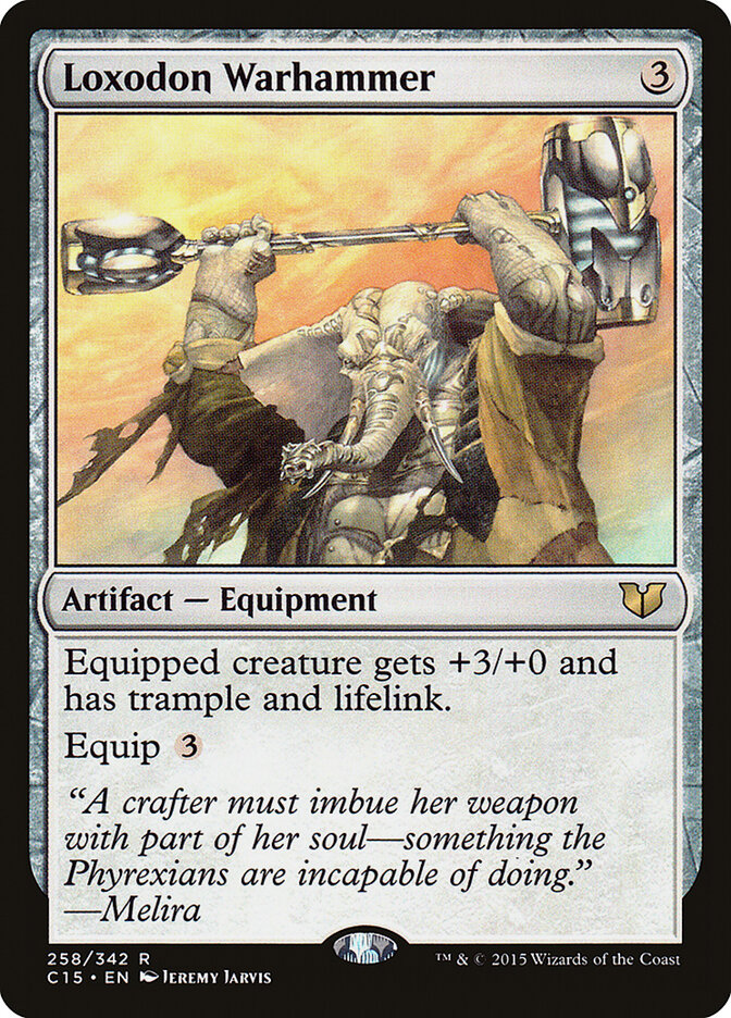 Loxodon Warhammer card front