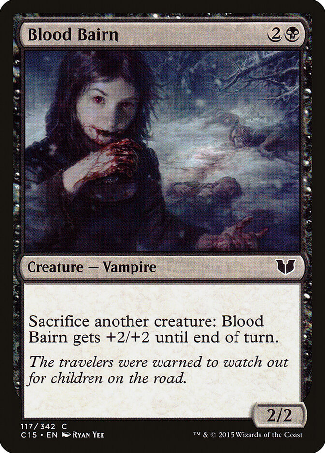 Blood Bairn card front