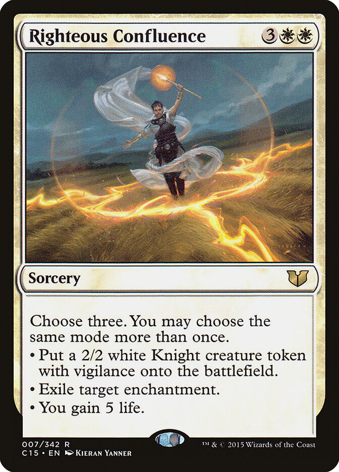 Righteous Confluence card front