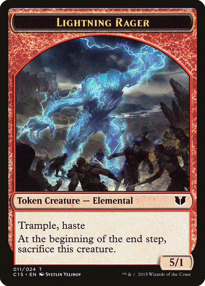 Lightning Rager card front