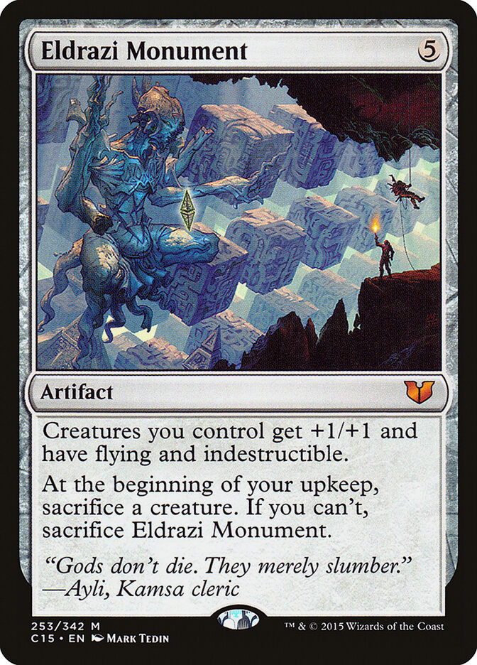 Eldrazi Monument card front