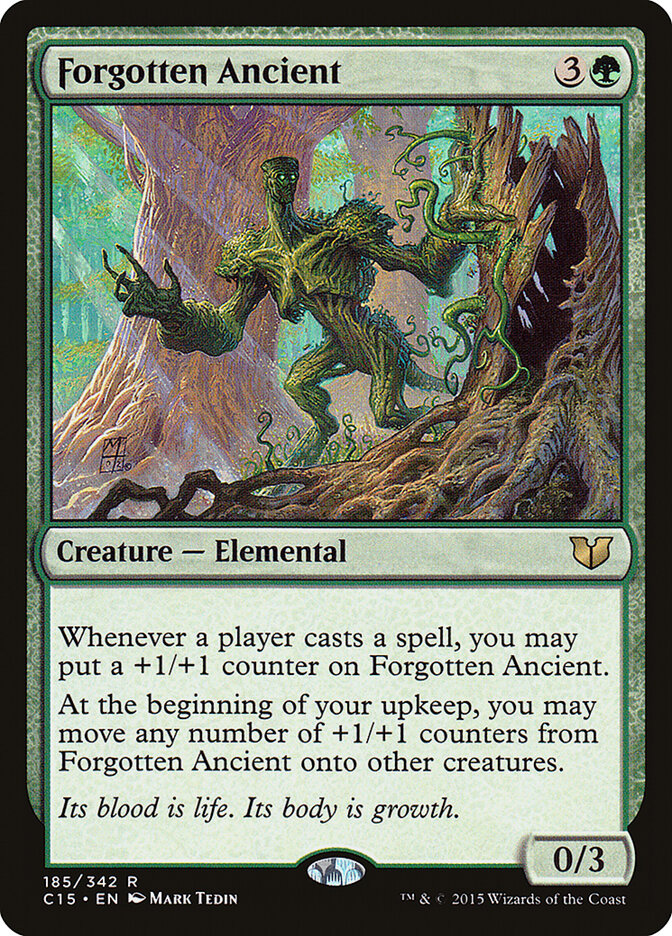 Forgotten Ancient card front
