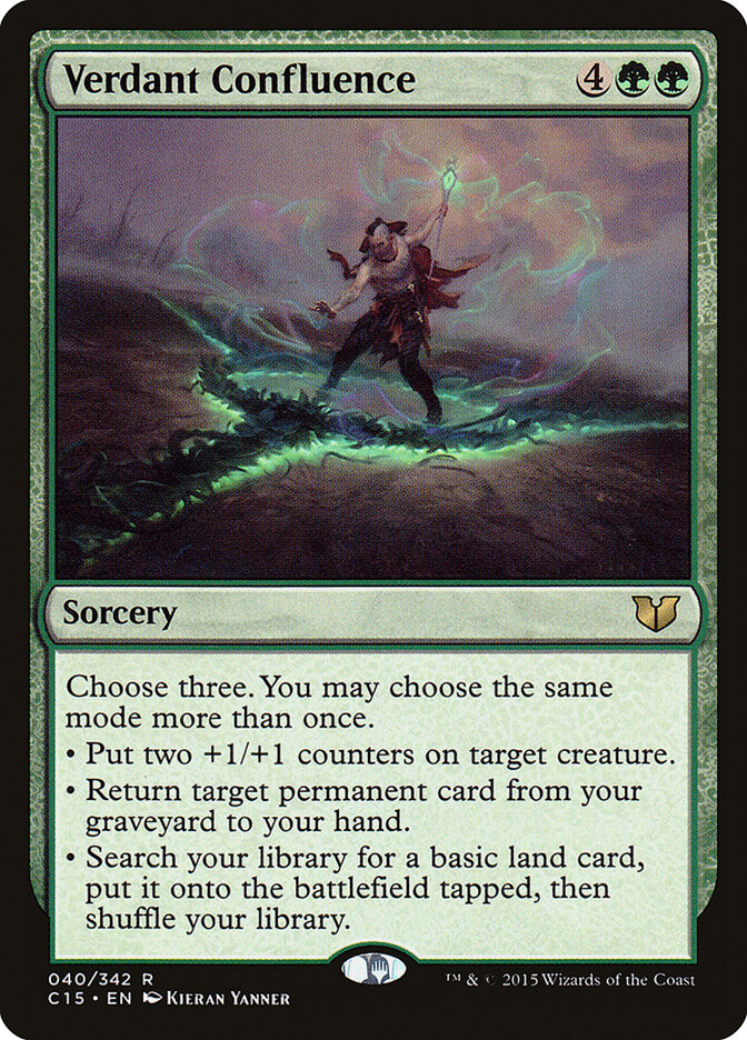 Verdant Confluence card front