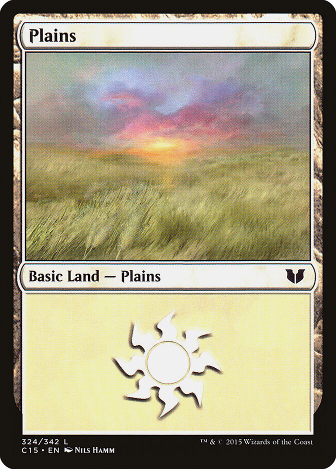 Plains card front