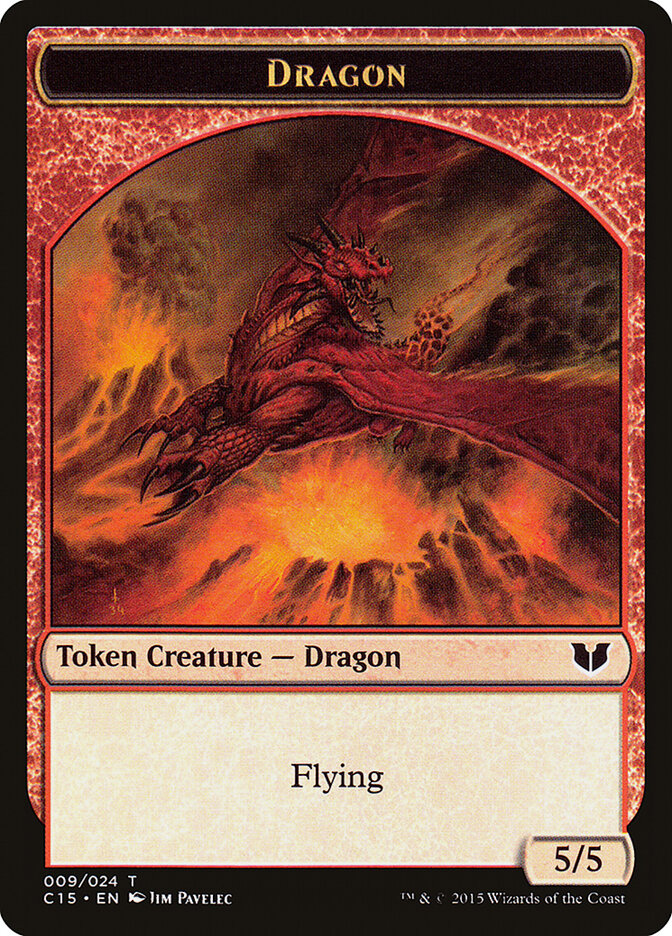 Dragon card front