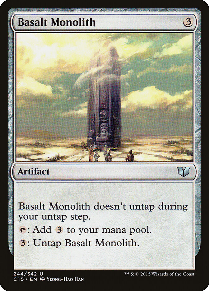 Basalt Monolith card front
