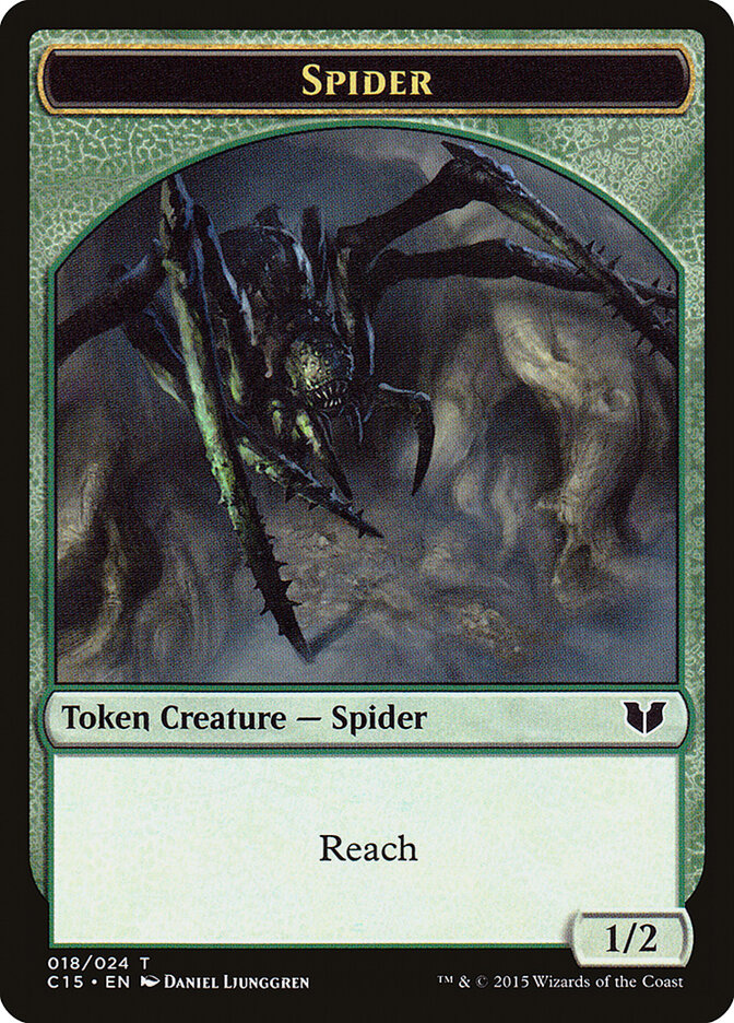 Spider card front