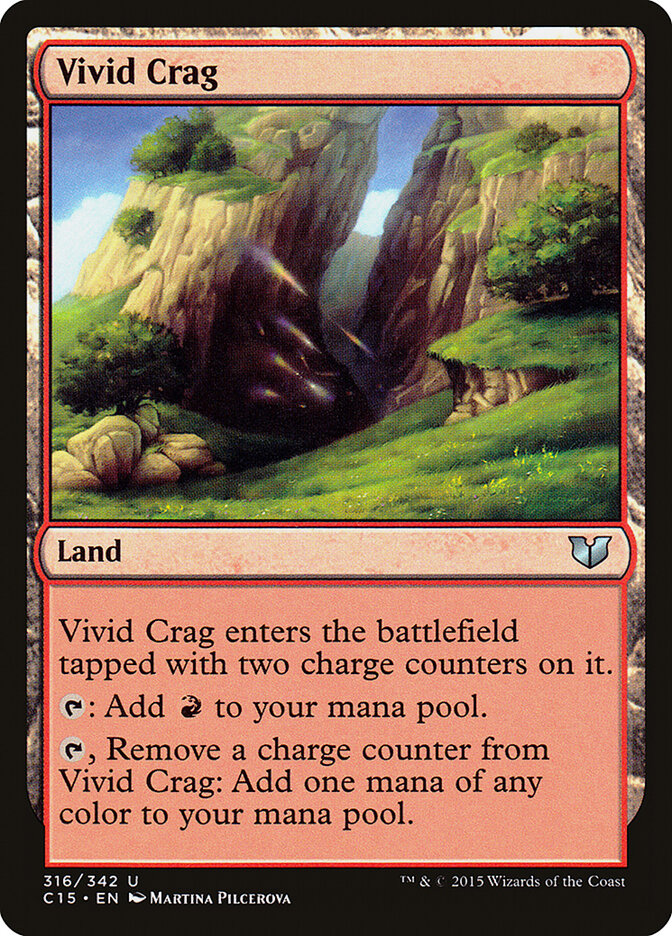 Vivid Crag card front