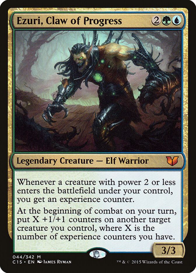 Ezuri, Claw of Progress card front