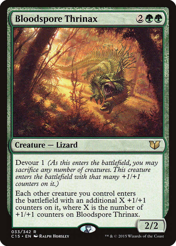 Bloodspore Thrinax card front