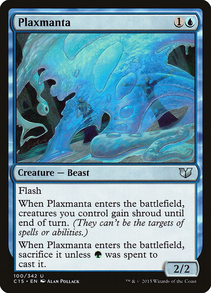 Plaxmanta card front