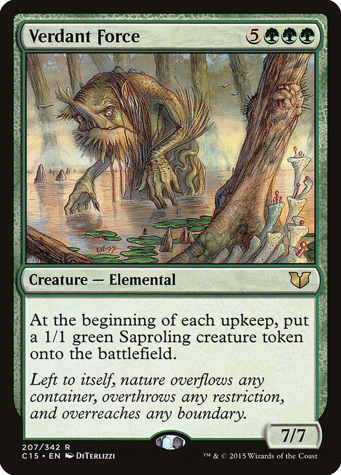 Verdant Force card front