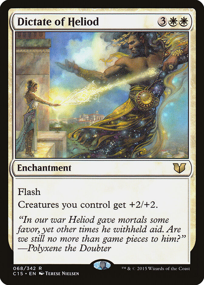 Dictate of Heliod card front