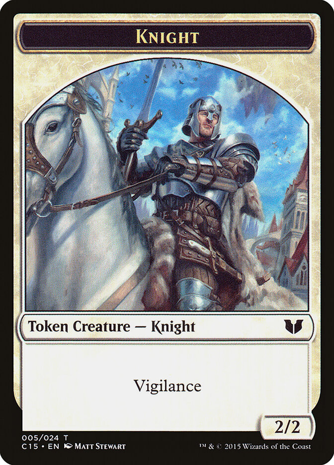 Knight card front