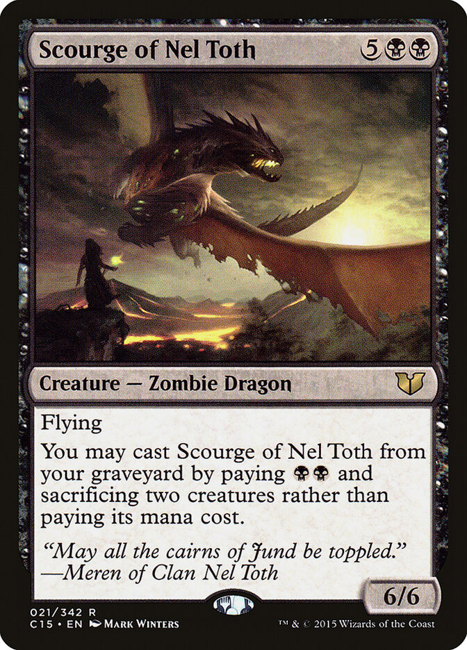 Scourge of Nel Toth card front