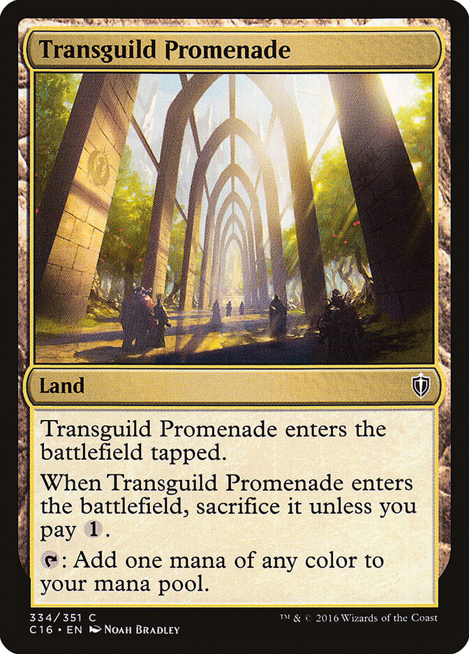 Transguild Promenade card front