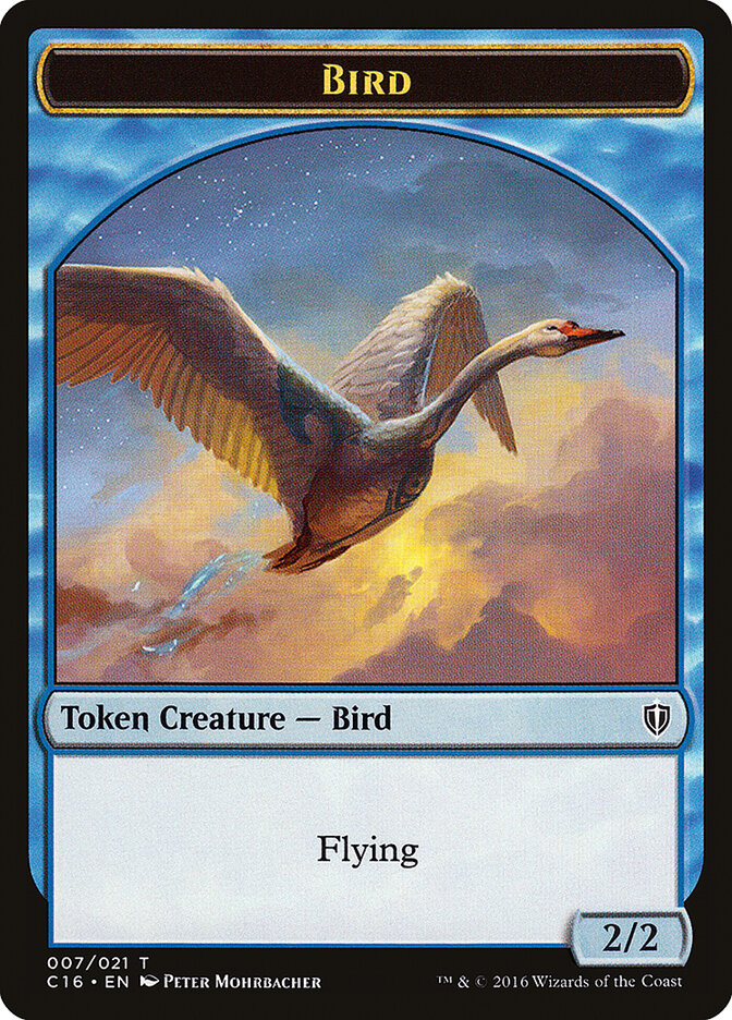 Bird card front