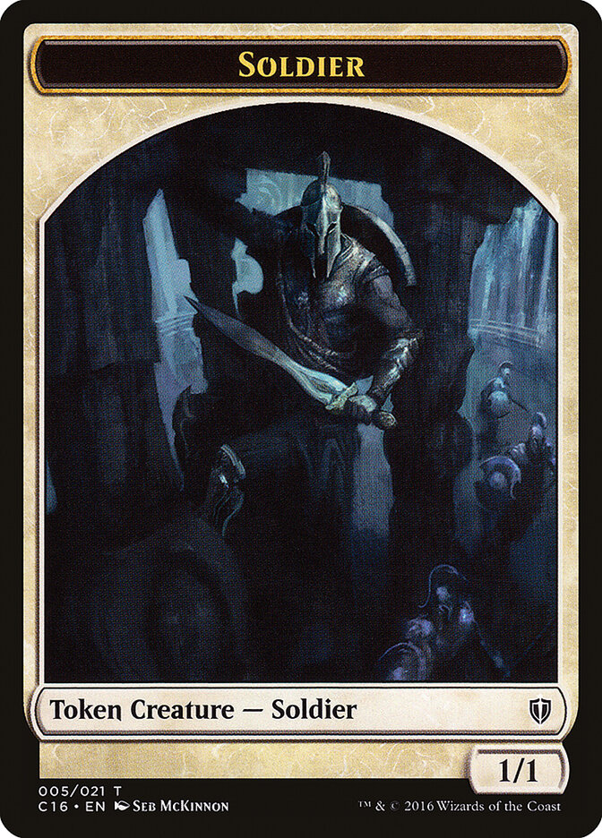 Soldier card front