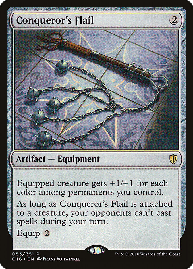 Conqueror's Flail card front