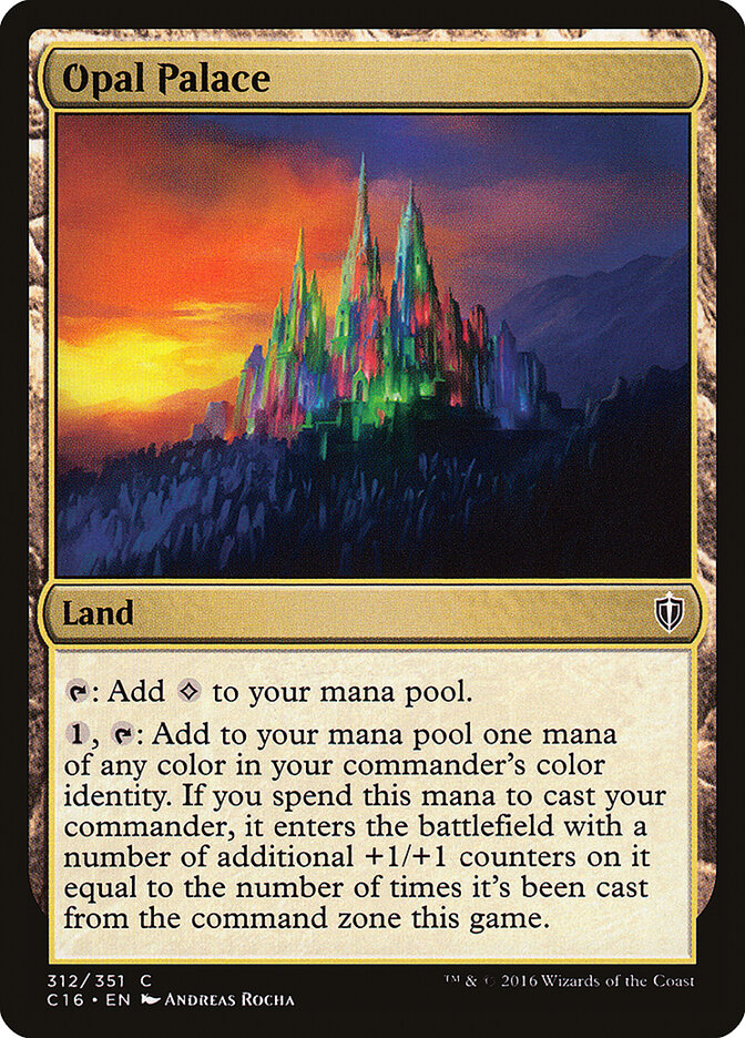 Opal Palace card front