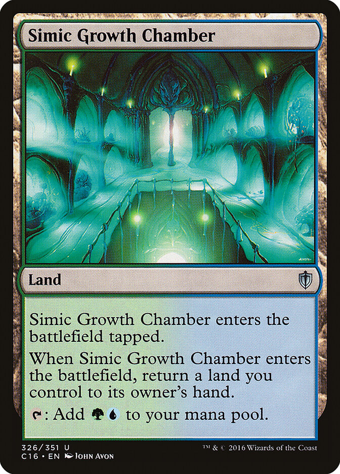 Simic Growth Chamber card front