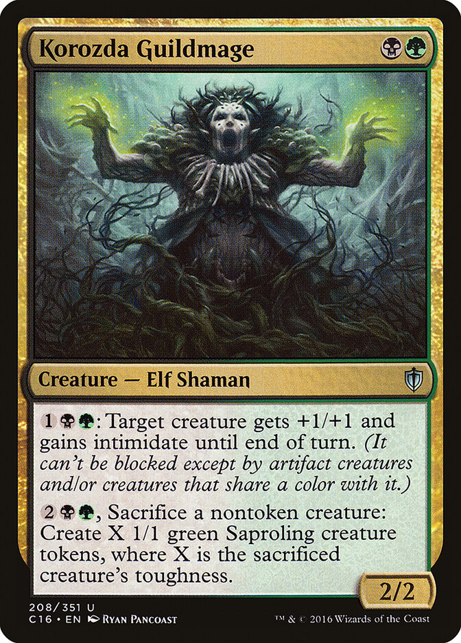 Korozda Guildmage card front