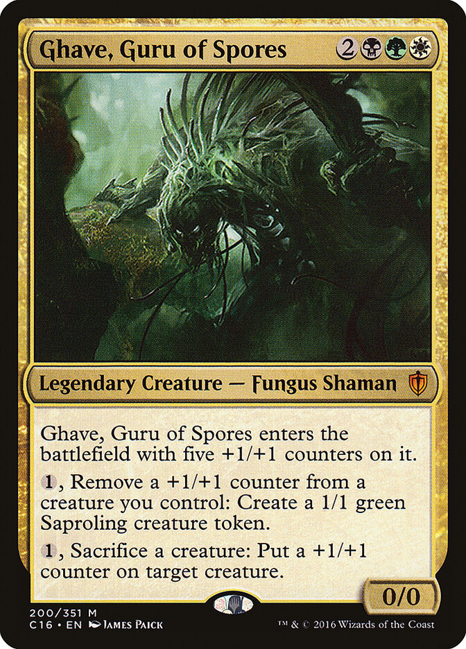 Ghave, Guru of Spores card front