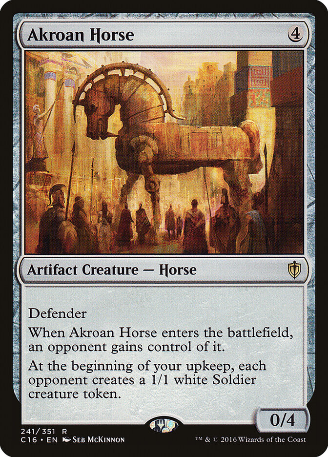 Akroan Horse card front