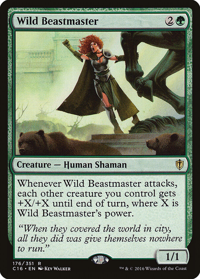 Wild Beastmaster card front