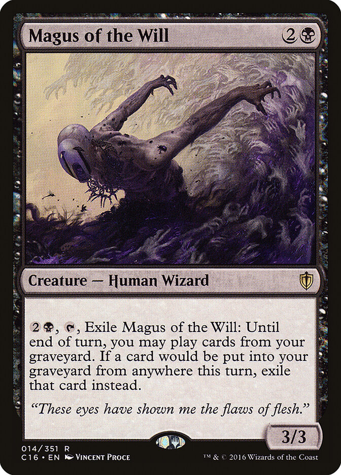 Magus of the Will card front