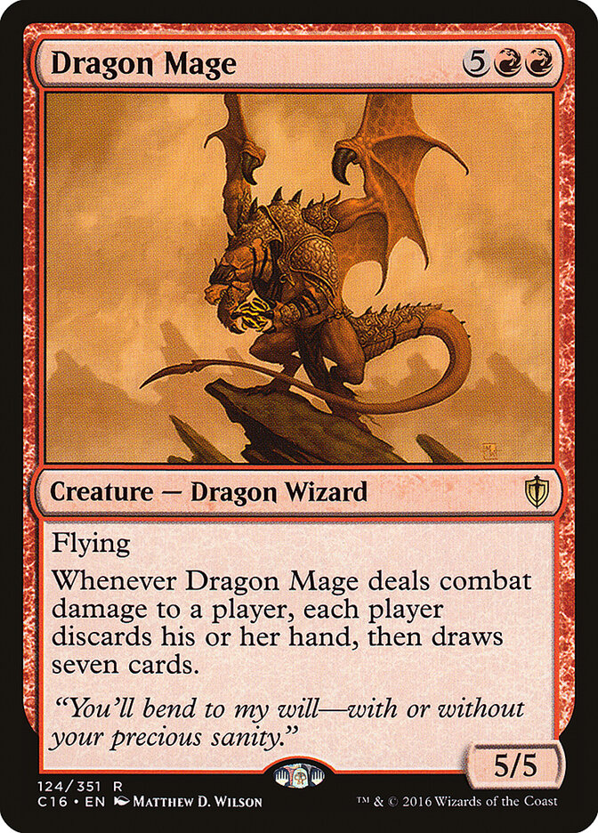 Dragon Mage card front