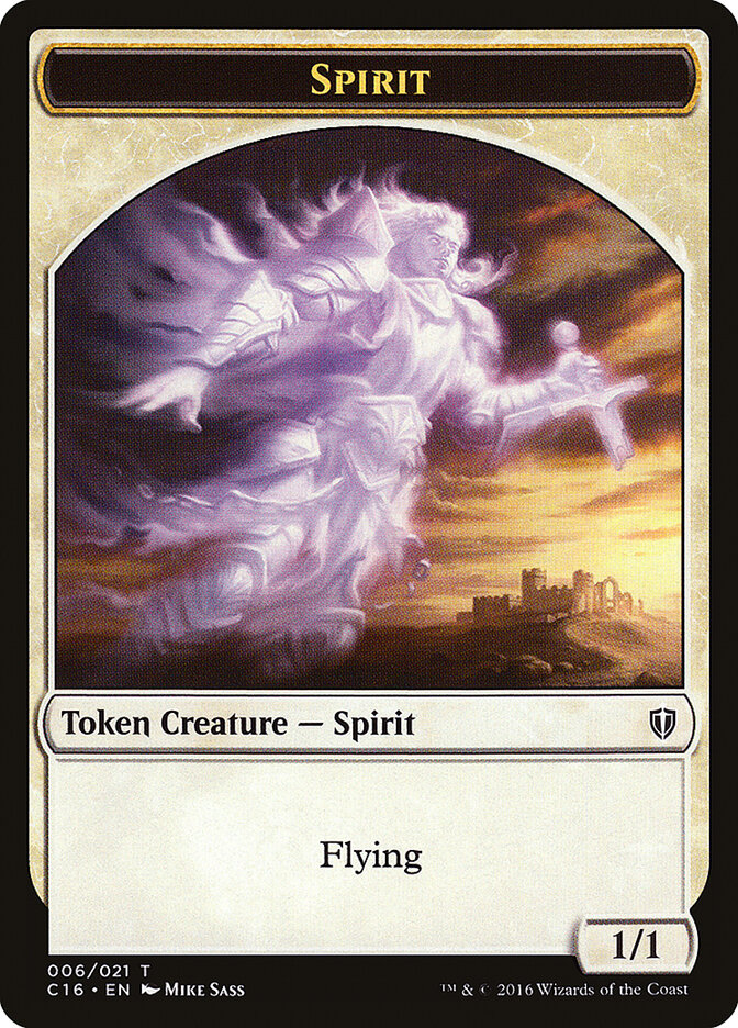 Spirit card front
