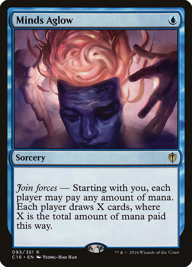 Minds Aglow card front