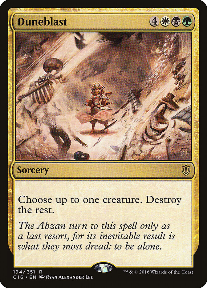 Duneblast card front