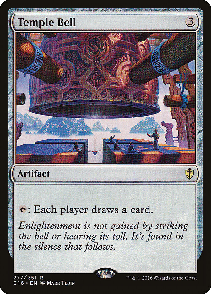 Temple Bell card front