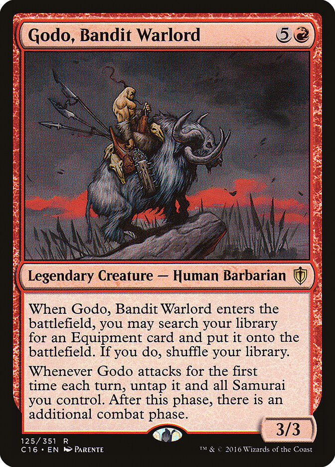 Godo, Bandit Warlord card front