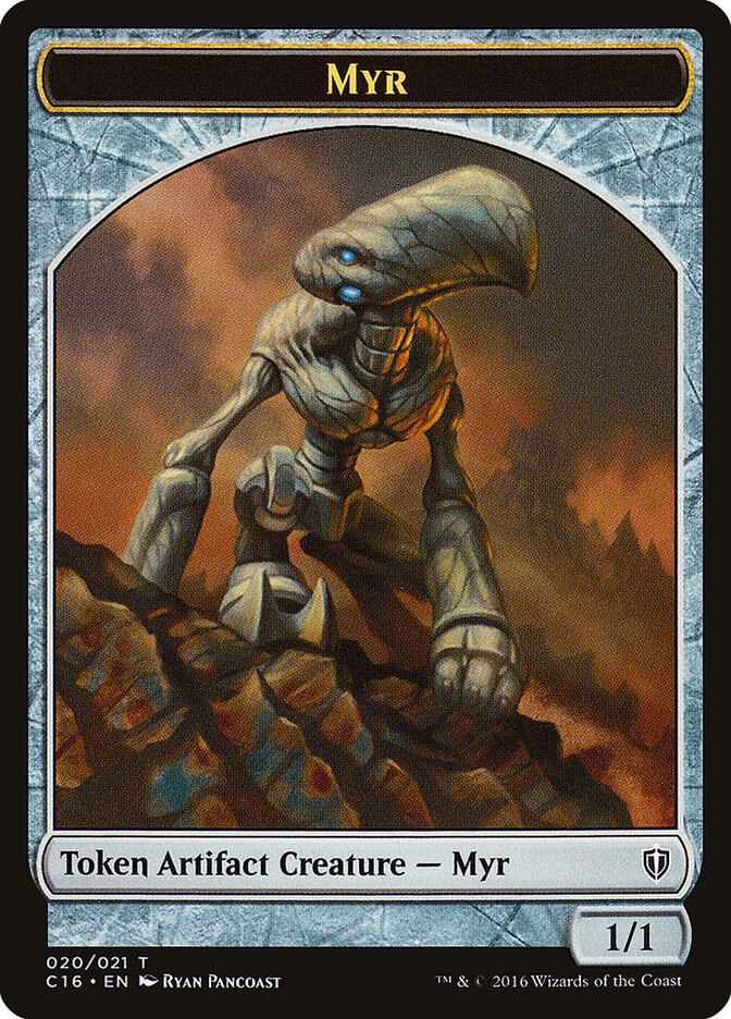 Myr card front