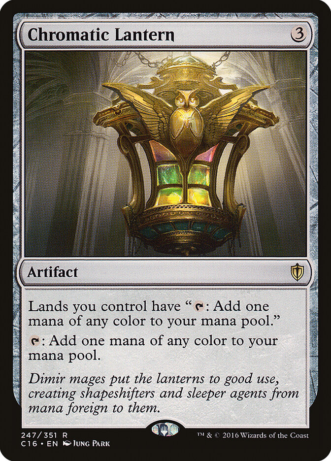 Chromatic Lantern card front