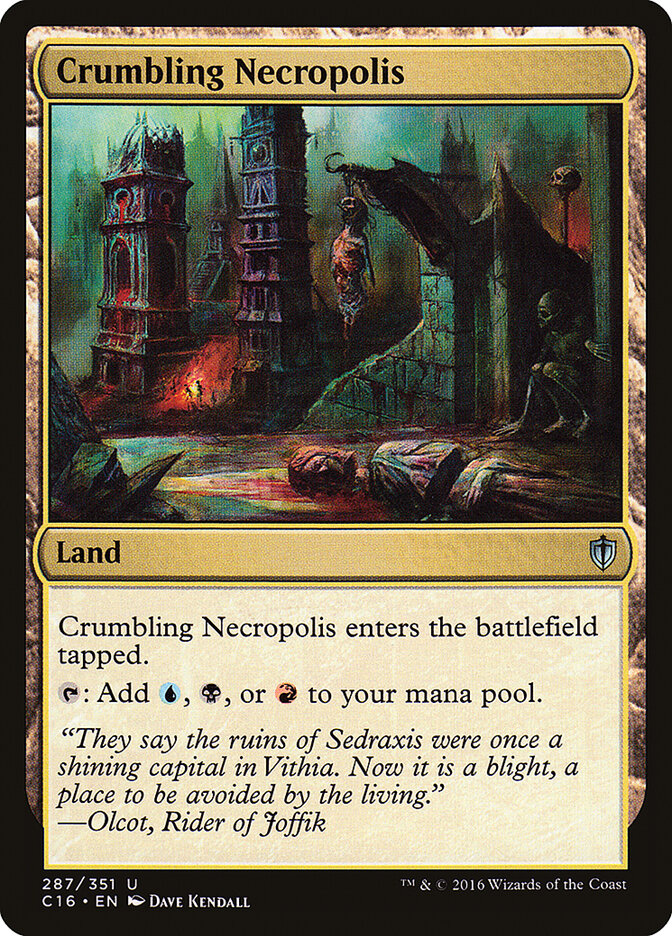 Crumbling Necropolis card front