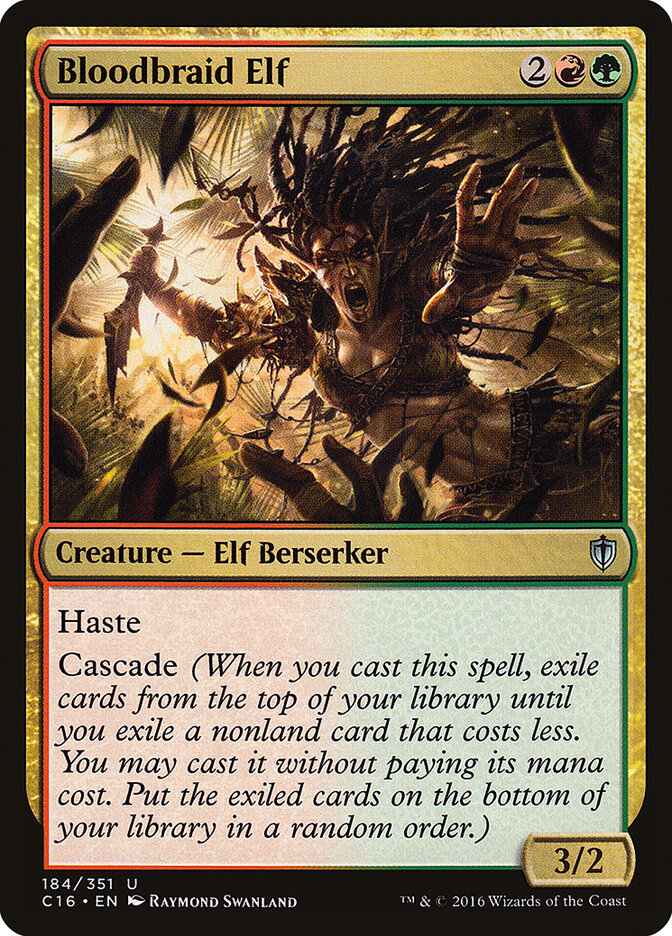 Bloodbraid Elf card front