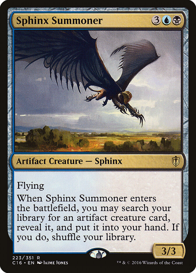 Sphinx Summoner card front